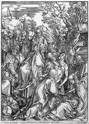 La mise au tombeau du Christ, de la série 